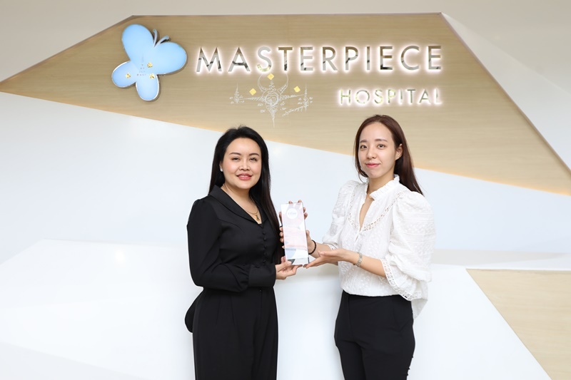 Masterpiece Hospital received the “FITme 1st Launching at Masterpiece Hospital” award and the “TOP Value Customer of FITme” award